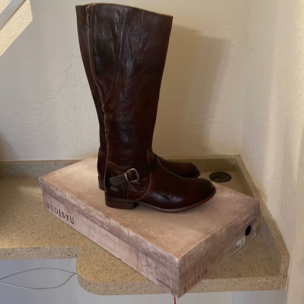 Authentic Bedstu Glaye Teak Rustic Boot Size 11. NEW!